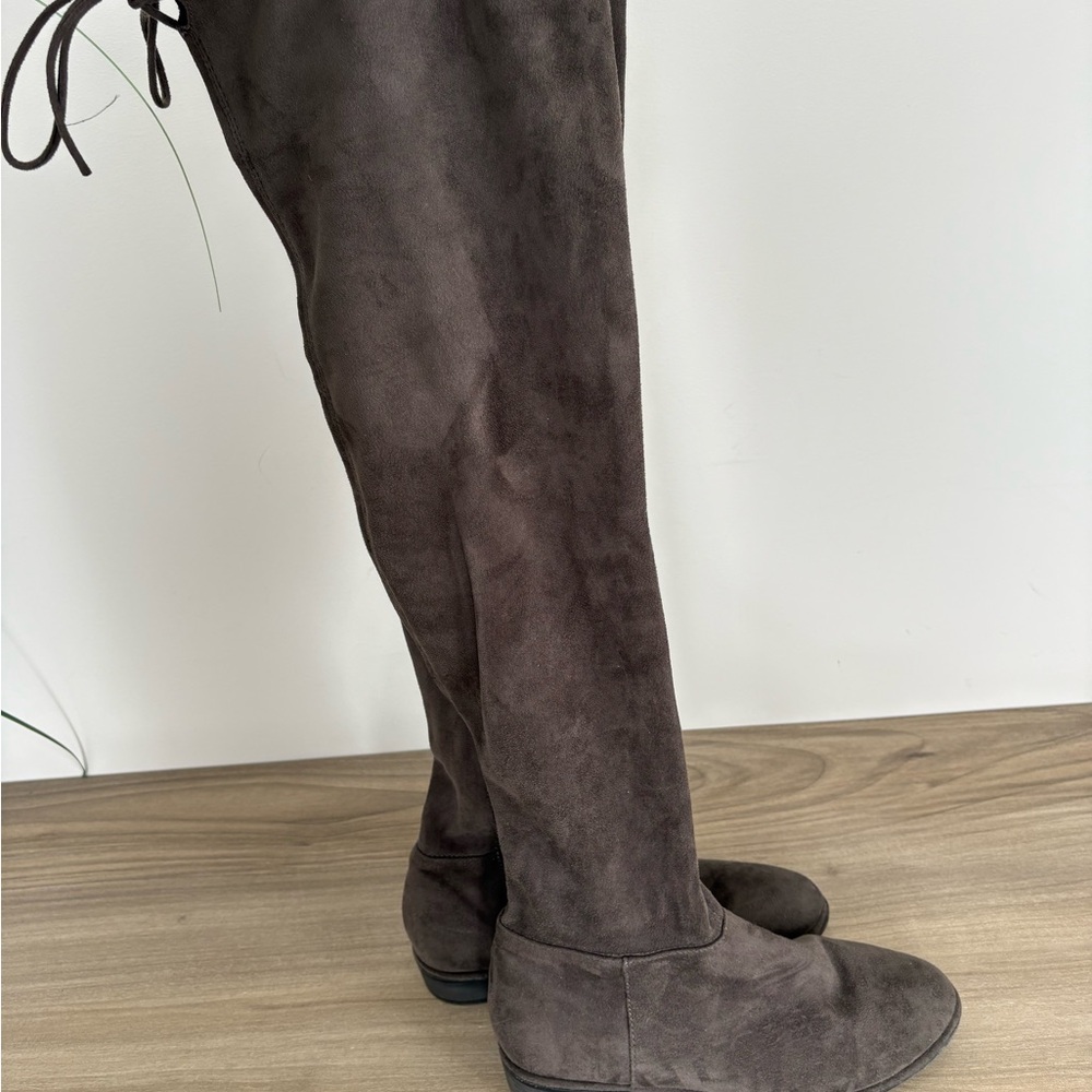 Call It Spring Over the Knee Boots - Dark Brown